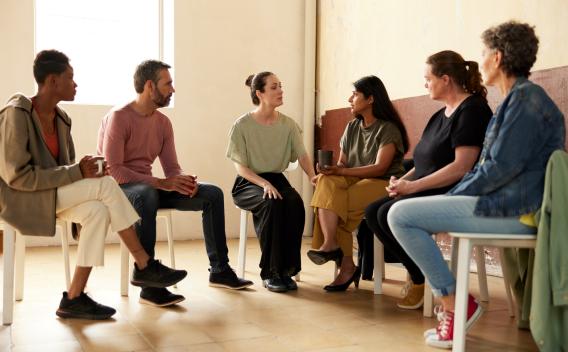 support group meeting