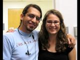 Two lab members