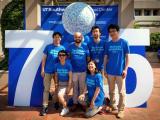 The lab at UT Southwestern's 75th anniversary celebration, 2018.