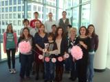 Lab team at  Olga's Baby Shower