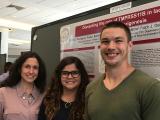 Three lab members poster presentation