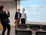 Ryan Hunter Dissertation Defense - photo with Dr. Mendell