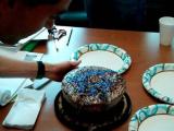 Stefan's Qualifying Exam celebration ( cake, plates and napkins)