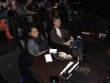 The Last Jedi - group members in costumes at the movie theater