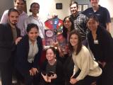 Lab group at TRAD Raffle - 2018