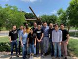 2019 lab members outdoors