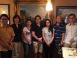 Lab team bids farewell to Arnaldo and welcomes Pratima