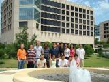 Lab group in park