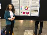 Brenda Mendoza Flores poster presentation at ASN 2022