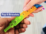 txydsrn bracelets with Participant Retention, Pop-It, Self test bracelet