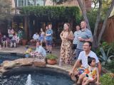 Olson lab pool party