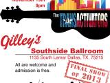 Gig poster AHA Gilley's