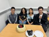 Celebrating Alyssa's birthday