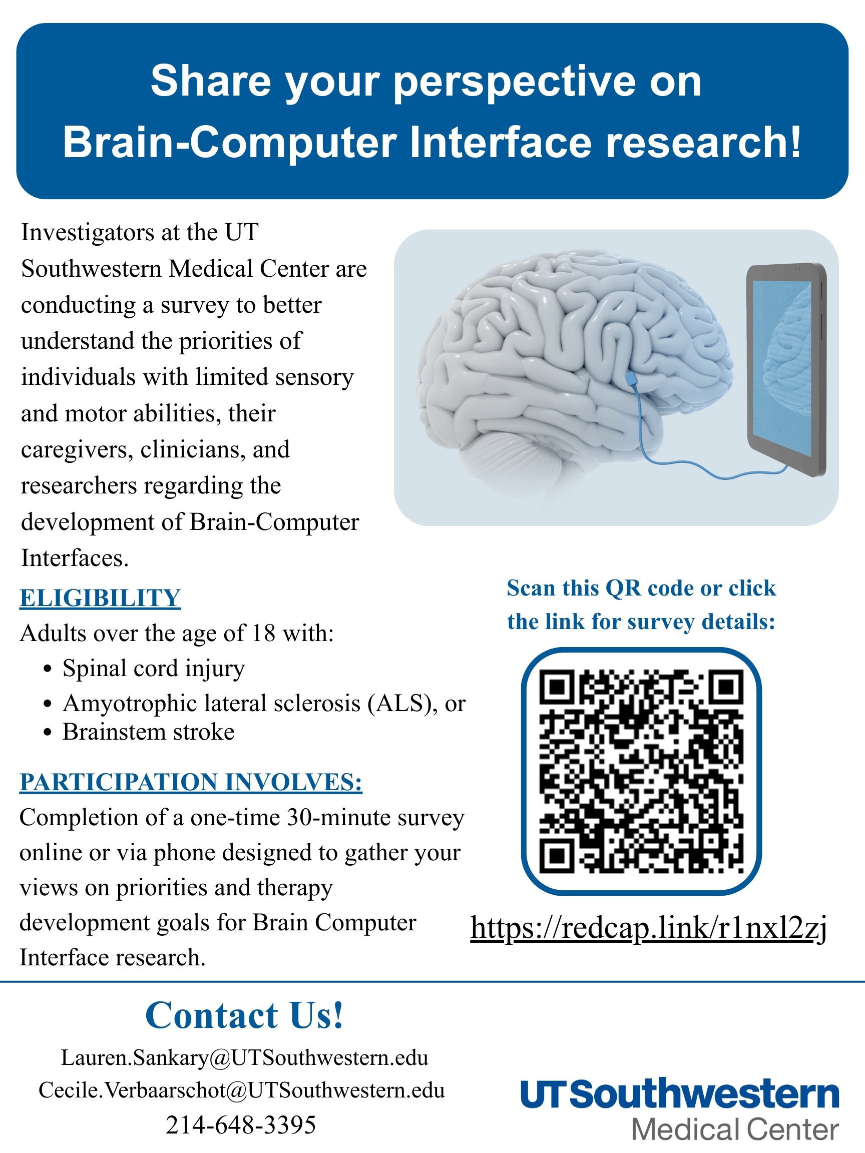 Survey Flyer
