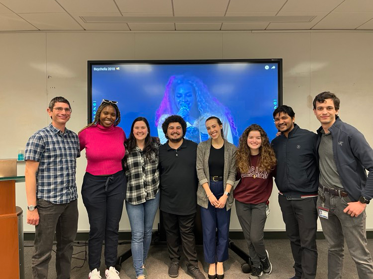 The lab celebrates Oguz's thesis defense - April 2024