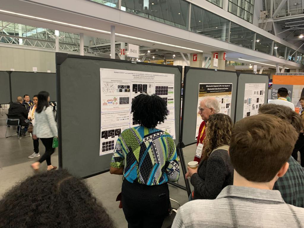Alia poster presentation at ASCB 2023