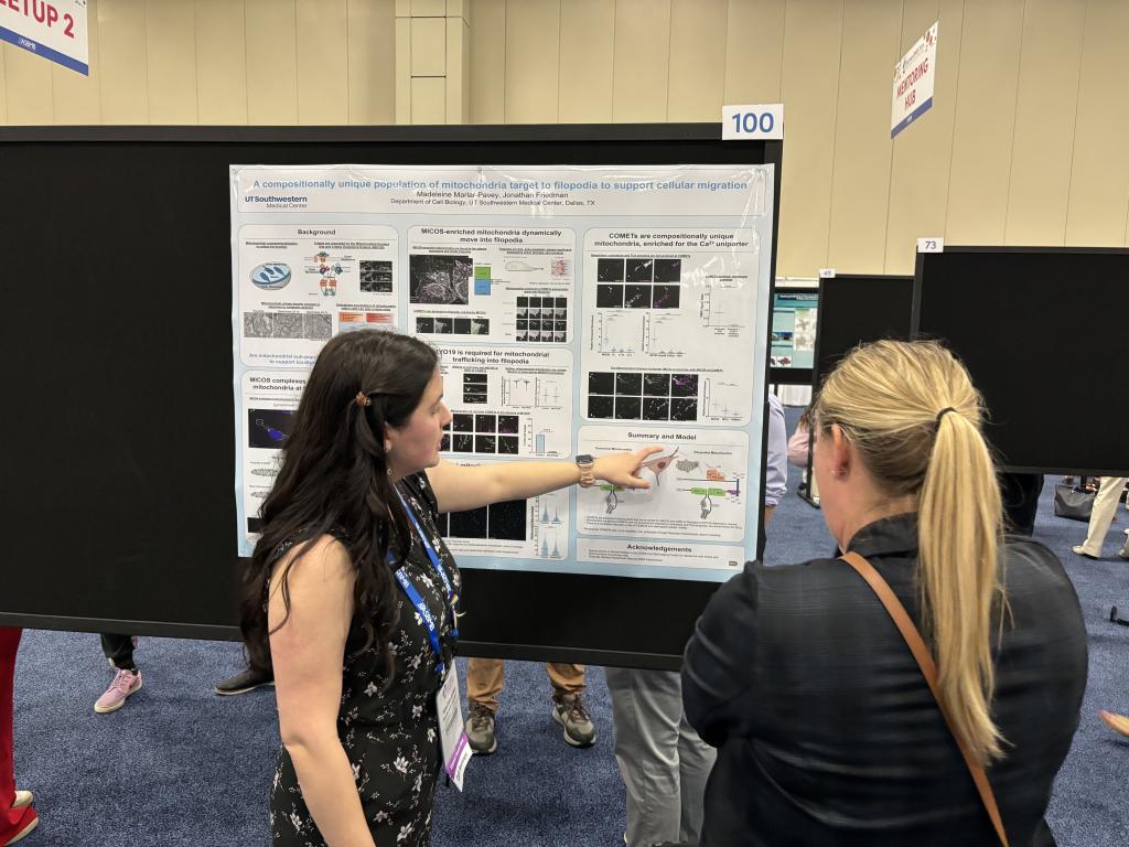Madeleine presents at ASBMB 2024