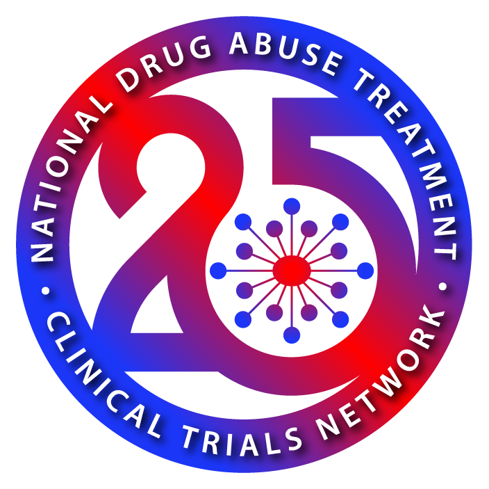 Clinical Trials Network 25th Anniversary Emblem Logo