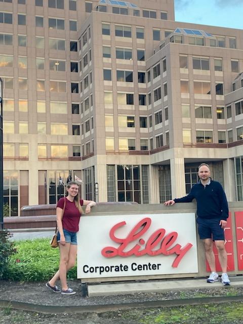 Samantha Johnson and Audrius Kilikevicius