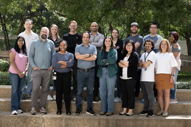 Mendell Lab group photo
