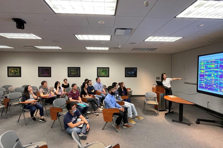 First In-Person Lab Meeting Following the Pandemic