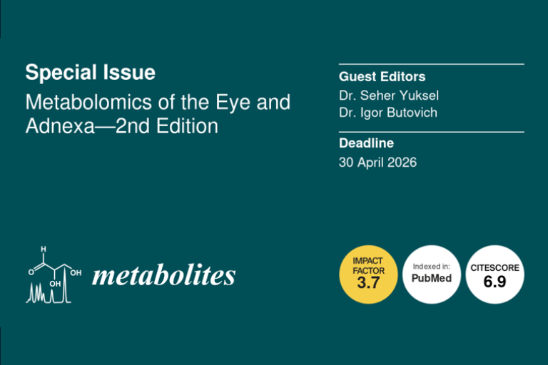 Metabolomics of the Eye and Adnexa-2nd Edition