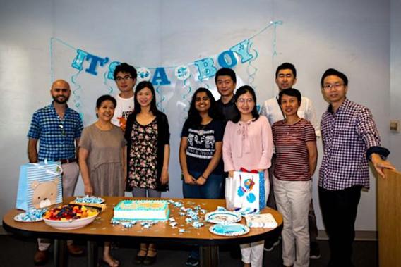Baby shower for Leqian Yu and Yulei Wei.