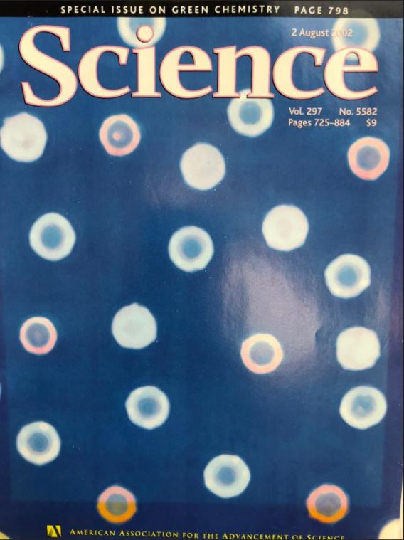 Science Cover page 2002