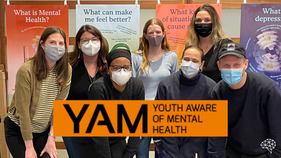 group posing for photo