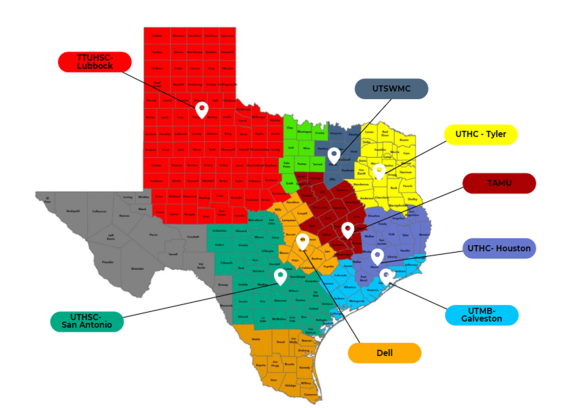 Texas map