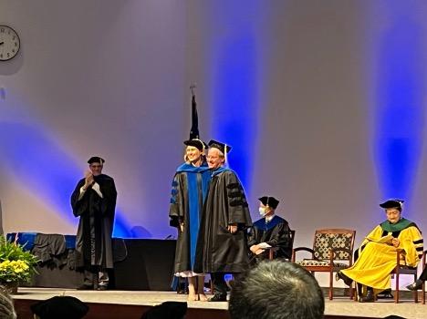 Dr. Corey and Samantha