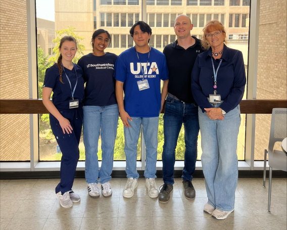 lab members in the summer