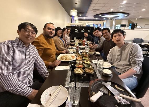 Lab lunch