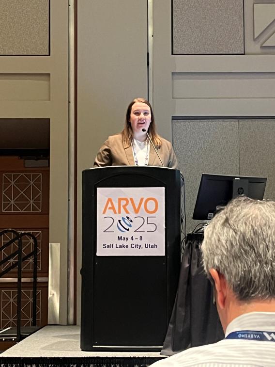 Ashley Presenting a Seminar