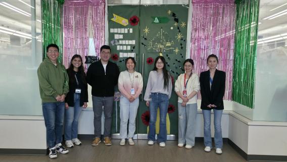 Zhong Lab Halloween Door Decorating Contest 2025