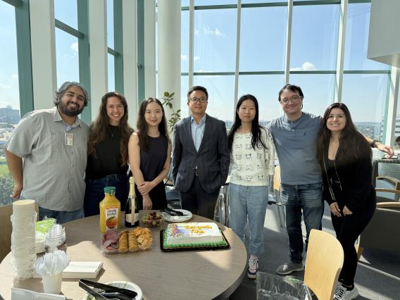 The Sun Lab celebrates Yihe's thesis defense