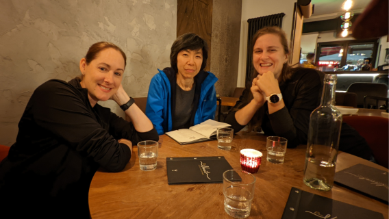 rachel bailey of UTSW and Tanya of TESS