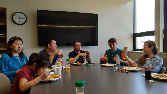 group at table