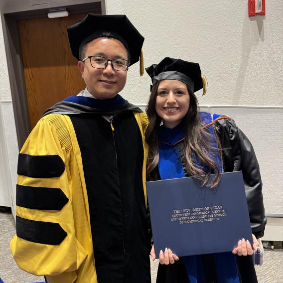 Dr. Sun with Dr. Barbosa