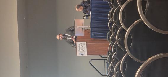 AUA Michael Neugent presenting at AUA