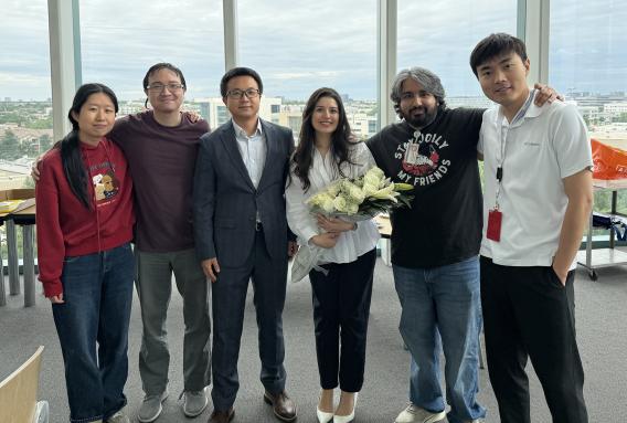 Sun lab celebrates with Daniela
