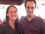 Lauren Zeitel's Going Away Party - Lauren with Dr. Mendell