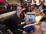 Lauren Zeitel's Going Away Party - opening gifts