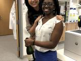Two lab members