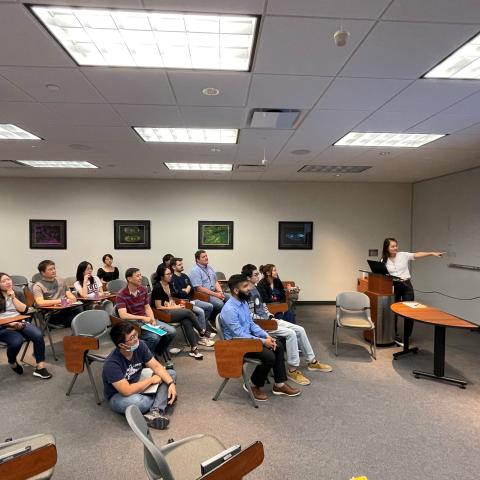 First In-Person Lab Meeting Following the Pandemic